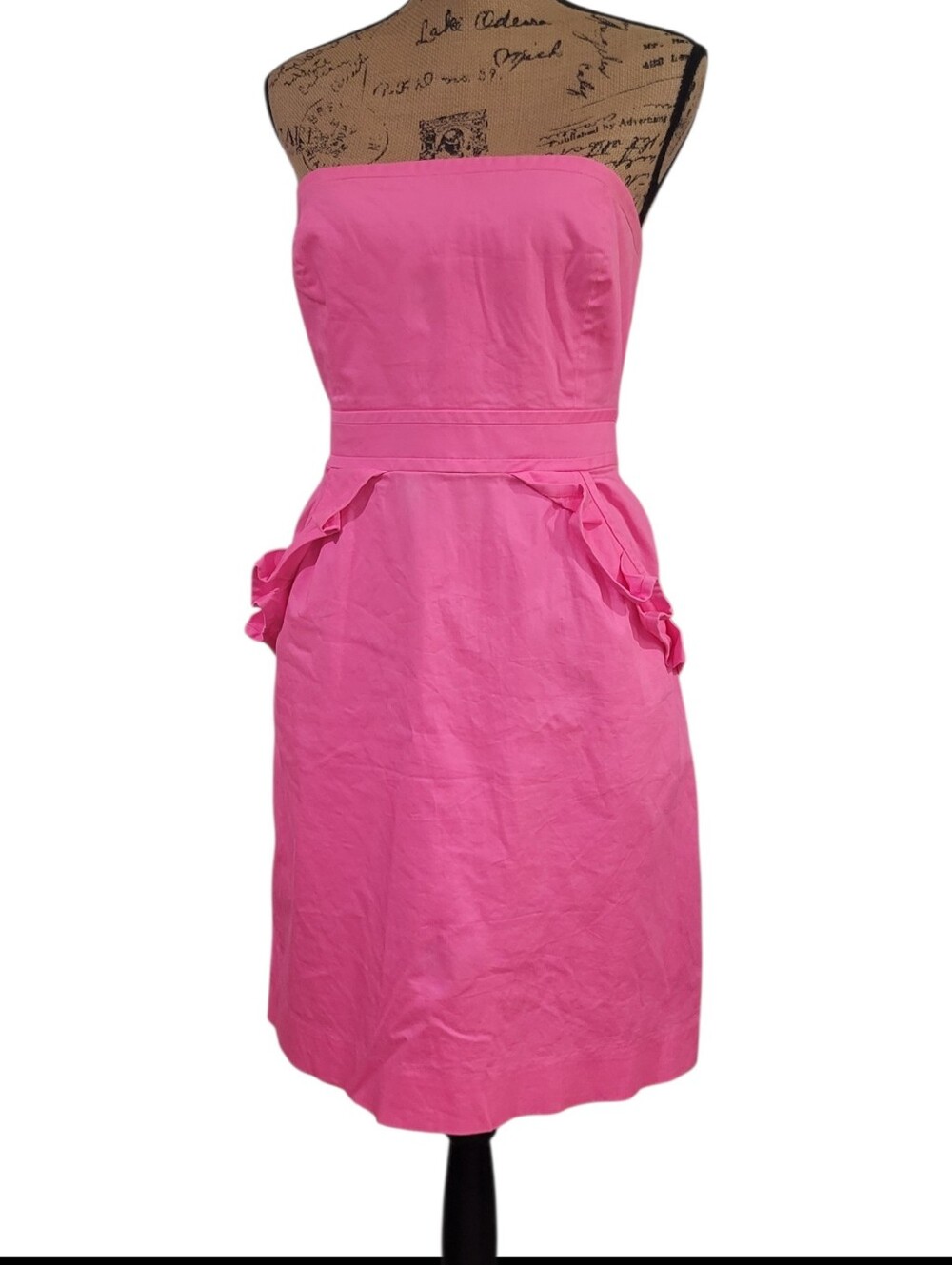 J.Crew Hotpink Dress 12